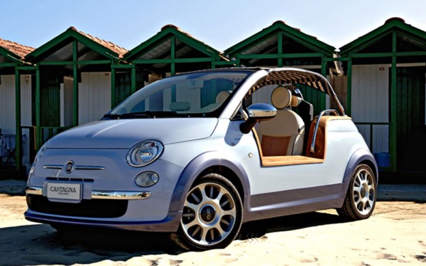 Car Libyan Rebels Liberate Gadhafi s Tricked Out Fiat 500 KC 